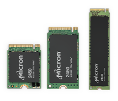 New Micron 2450 Form Factor Sizes