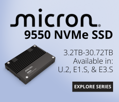 Micron 9550 NVMe SSDs